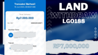 Land Withdraw 7,000,000jt